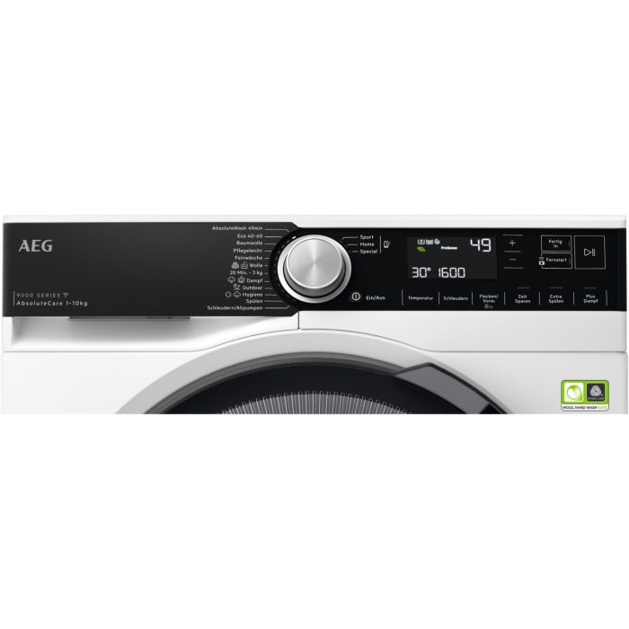 AEG Waschmaschine Serie 9000 AbsoluteCare® LR9W80609 // 100€ Cashback