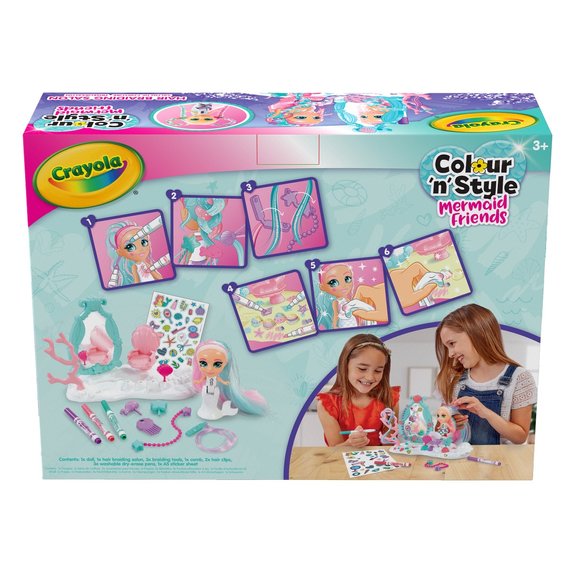 Colour'n'Style mermaid friends : Salon de coiffure sirènes