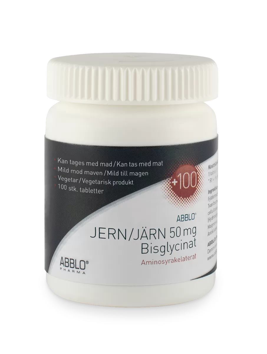 ABBLO Jern 50 mg - 100 tabl.
