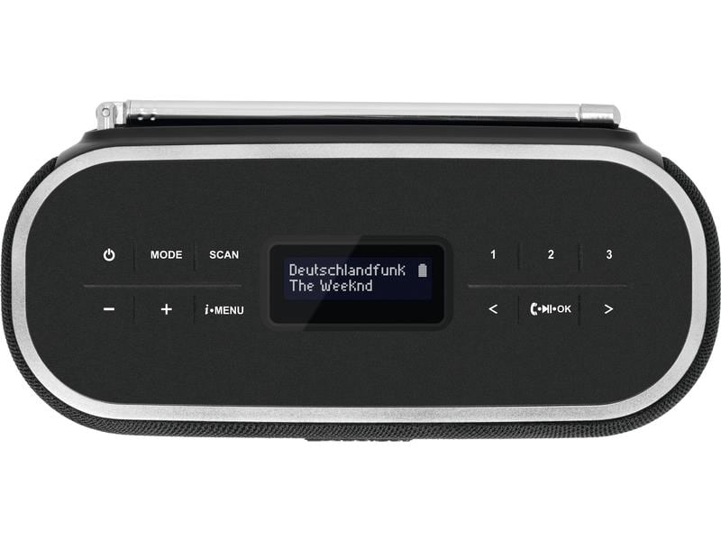 Technisat DigitRadio BT 1 Schwarz Bluetooth-Lautsprecher mit DAB  Digitalradio