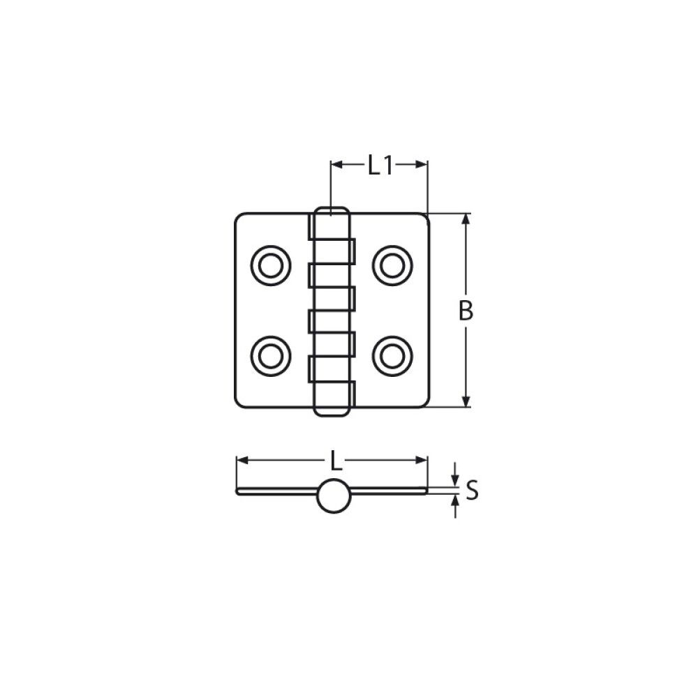 HENGSEL MARINETECH A2 40X40MM