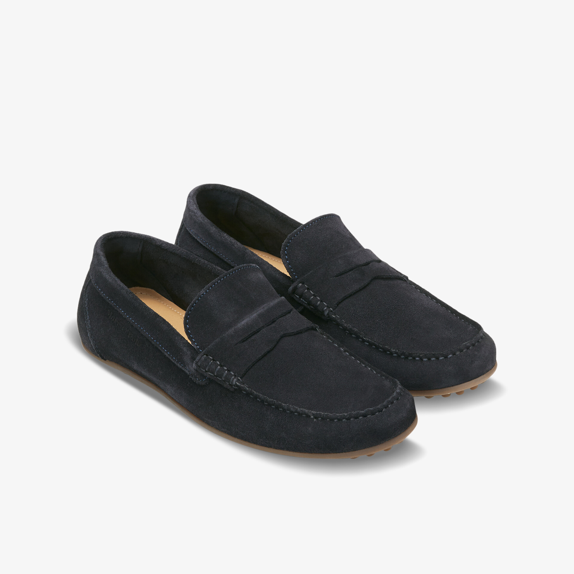 Marc O´Polo Ben Herren Slipper blau
