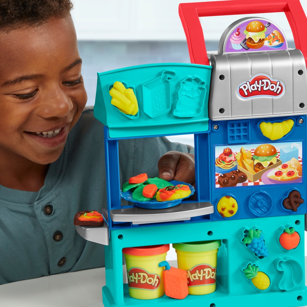 Play-Doh Küchenkreationen Restaurant-Spielset „Vielbeschäftigter Koch“