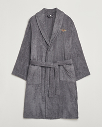 GANT Archive Shield Terry Robe Evening Blue