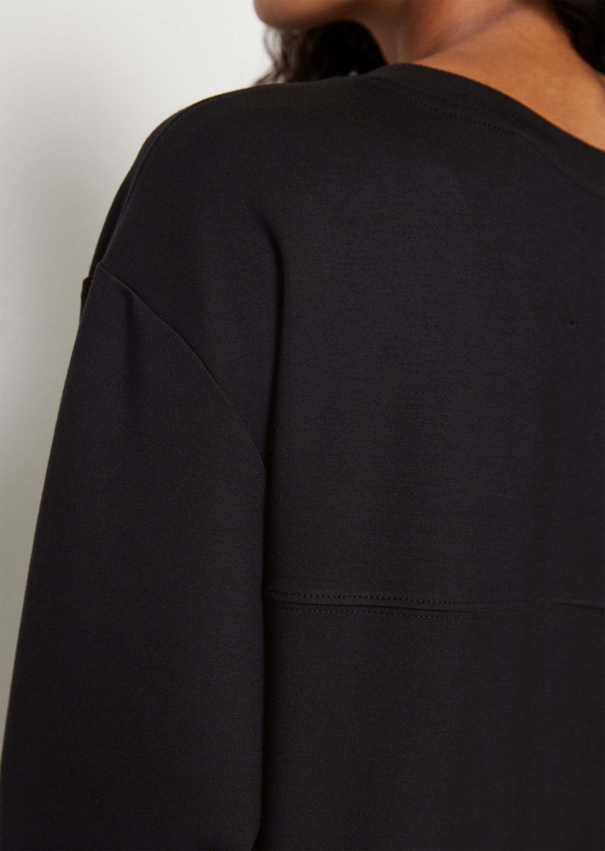 Rundhals-Sweatshirt relaxedaus TENCEL™ Modal
