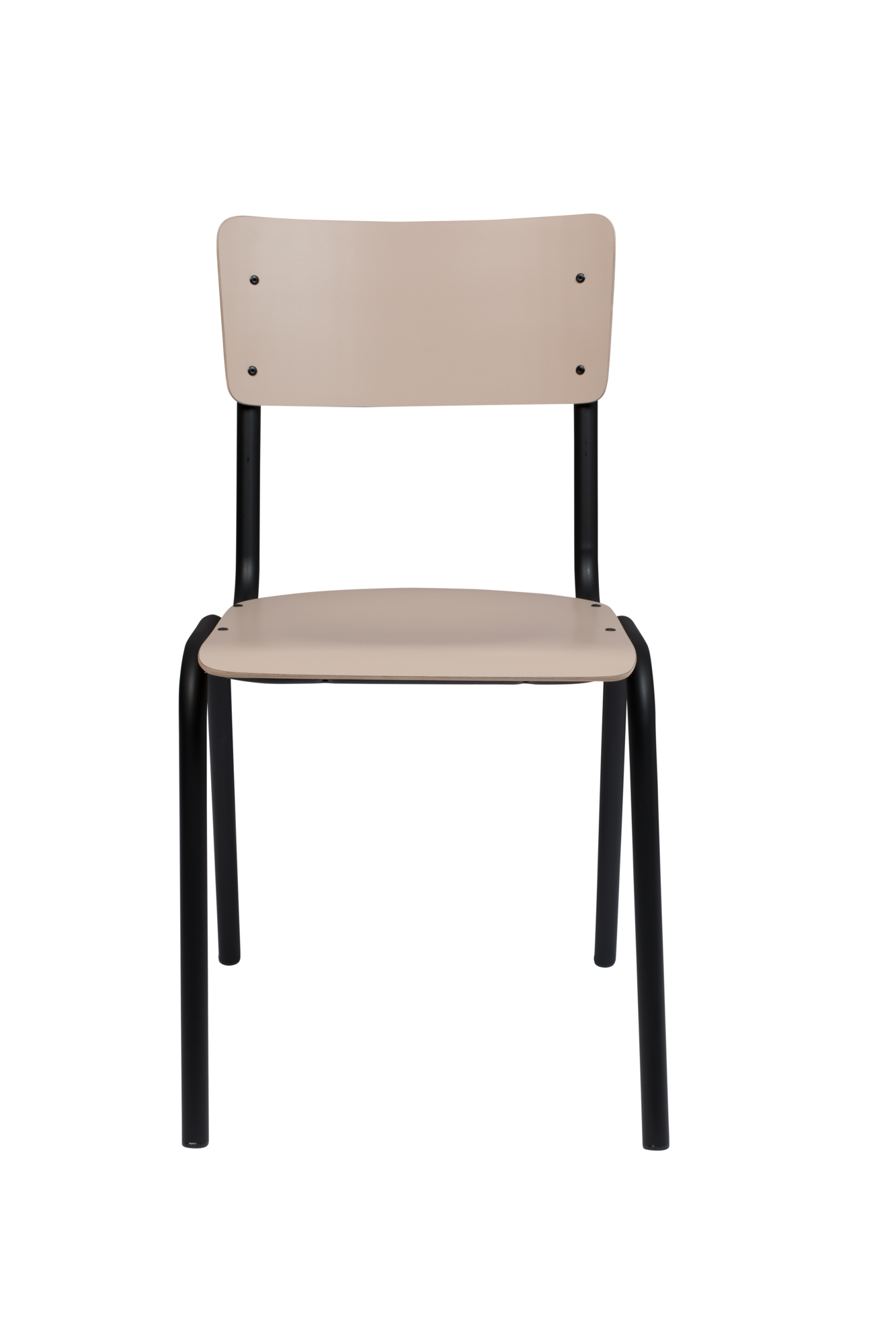 Eetkamerstoel Back To School matt beige (set van 4)