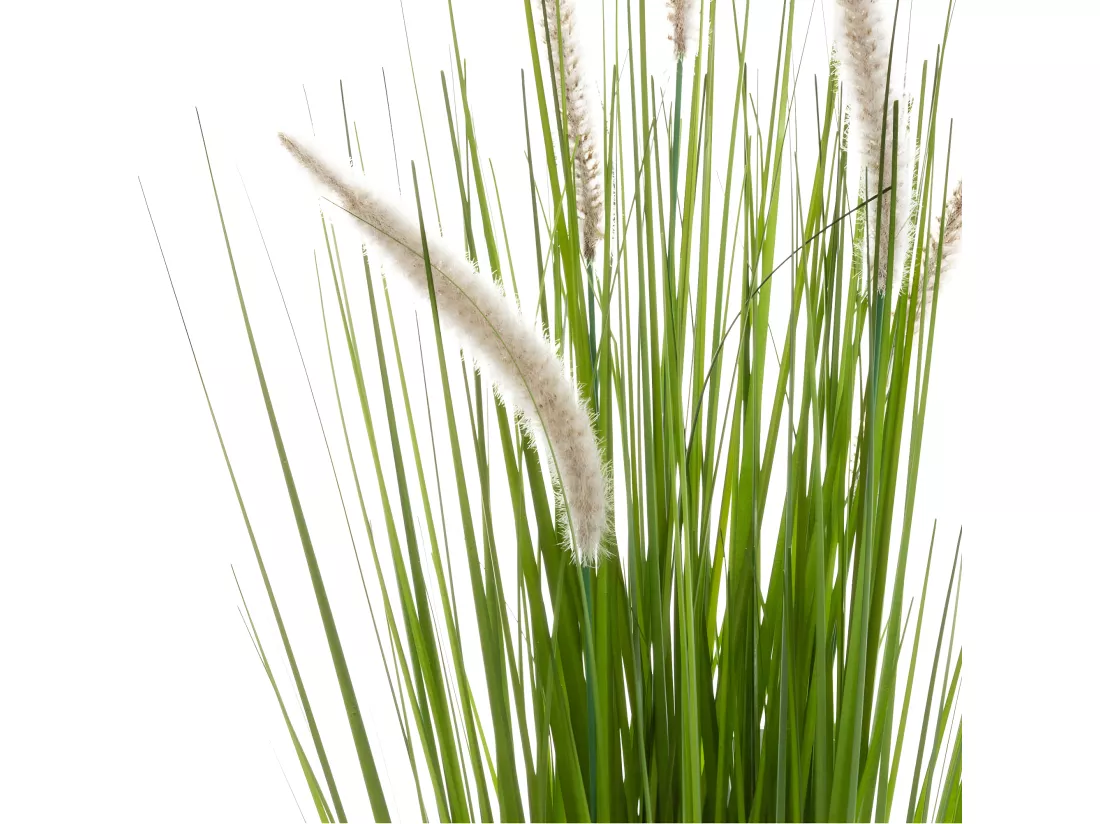 Plante artificielle Bouquet Herbes roseau des étangs​​​​​​​ dans un Pot H 70 cm