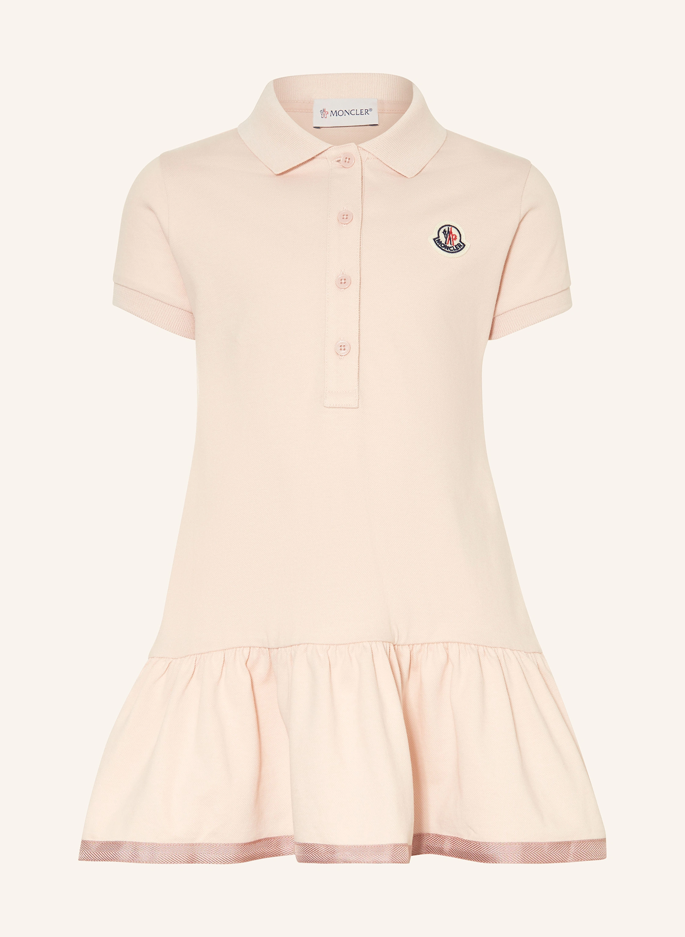 MONCLER enfant Piqué-Polokleid