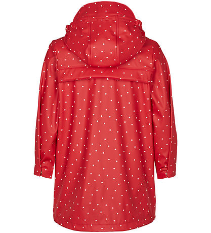 MarMar Regenjacke - PU - Oktober - Rot Dew Dot