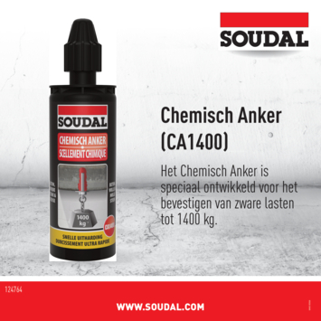 Soudal Chemisch Anker 165ml