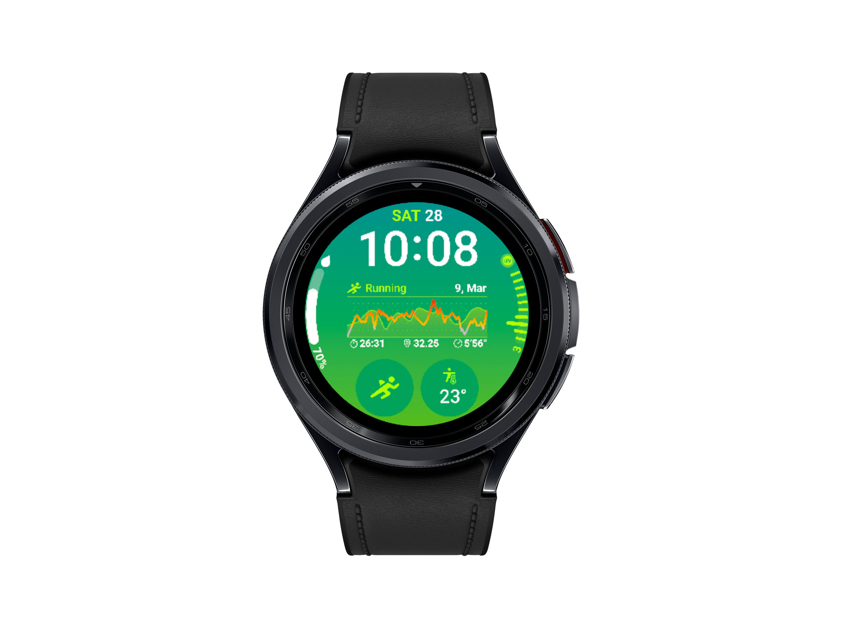 SMARTWATCH SAMSUNG WATCH6 CLASSIC 47MM BLUETOOTH PRETO