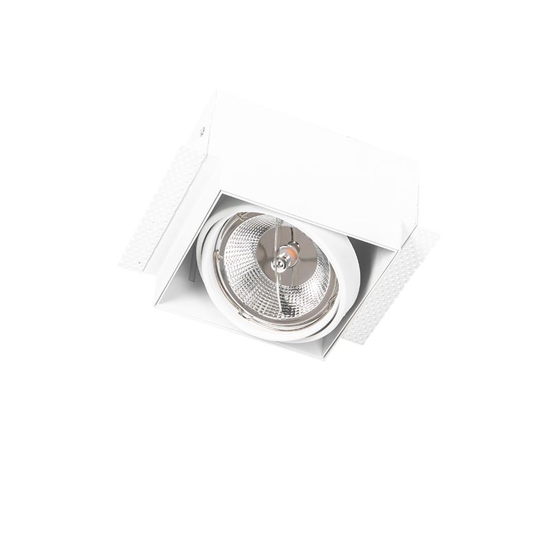 Inbouwspot wit GU10 AR111 trimless verstelbaar - Oneon