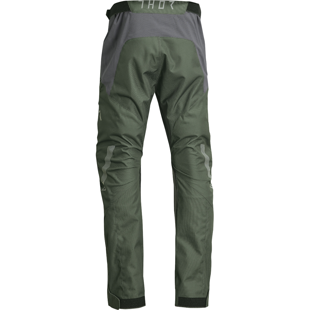 Thor Motocross - Pantalon Terrain Over the Boot Kaki / Charcoal