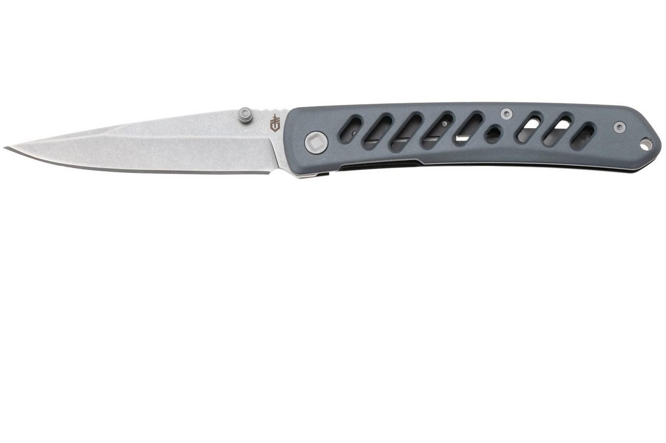Gerber Affirm 1074310, Stonewashed 7Cr17Mov, Blue Aluminium zakmes