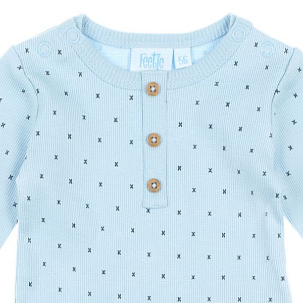 Feetje Mini Person Romper Blauw Mt. 44