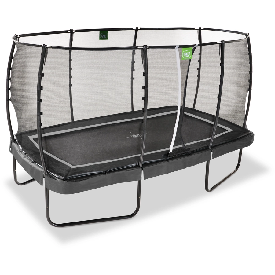 EXIT Allure Premium Trampolin 244x427cm - schwarz