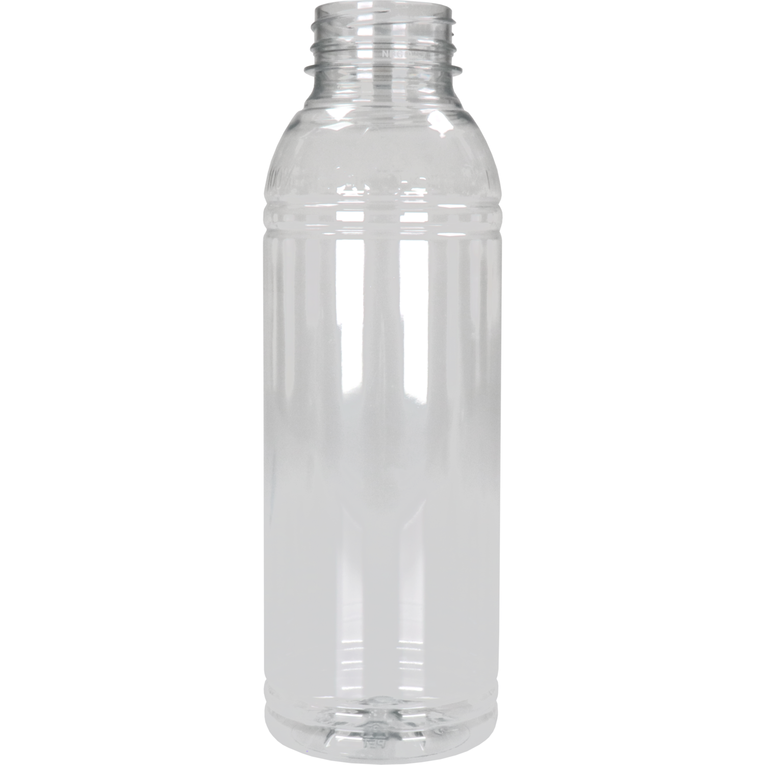 Fles, petfles, Gerecycled PET, zonder dop, 500ml, transparant