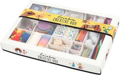 Creativ Company Kreativ Eske Hobbysett Regnbue