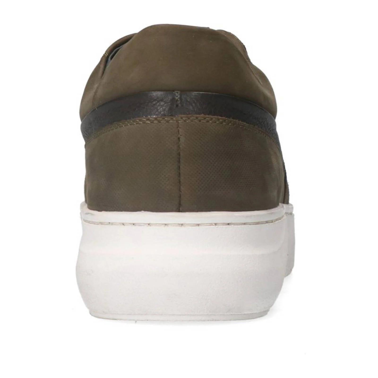 Manfield suède sneakers groen
