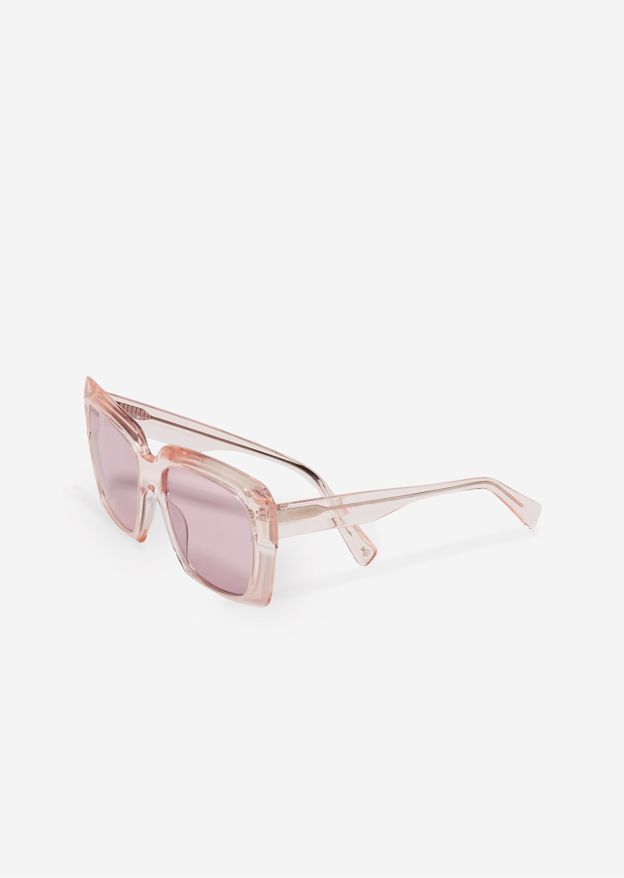 Unisex-Sonnenbrille mit breitem Bio-Acetat-Rahmen