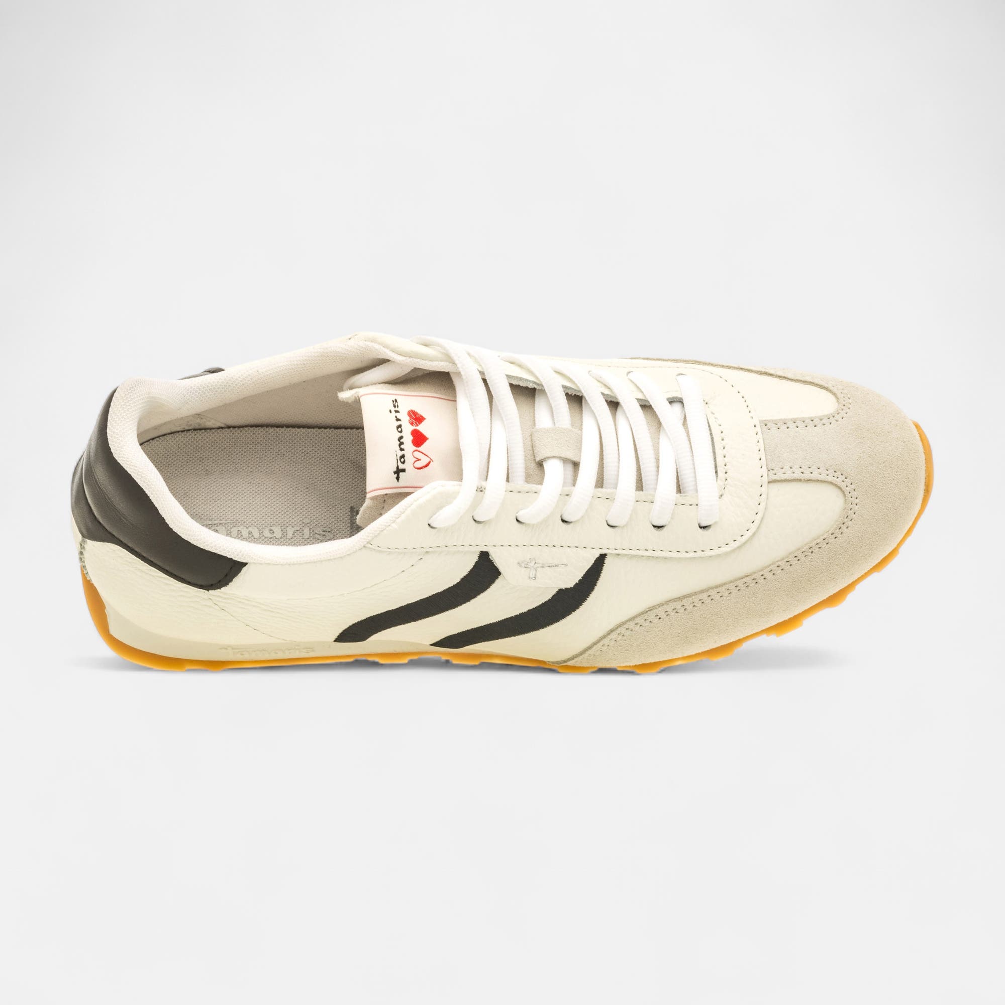 Baskets basses Femme en cuir blanc