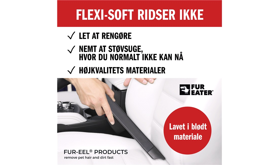 FUR-EEL Flexi-soft Støvsugerhoved 46cm