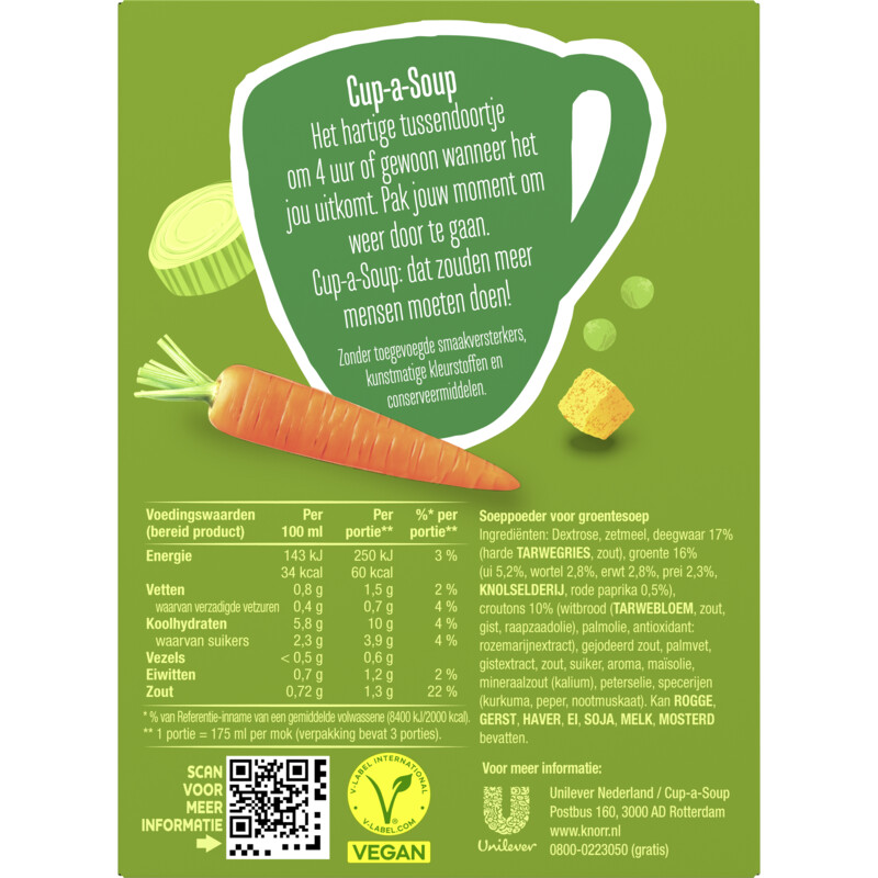 Knorr Cup-a-soup groente