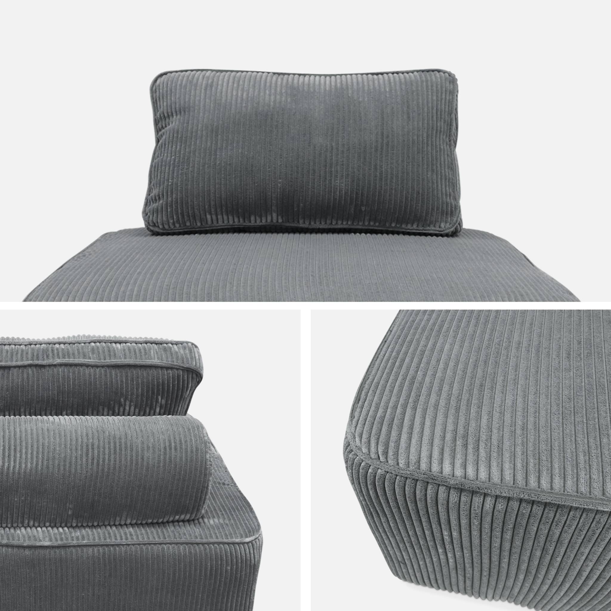 sweeek - Fauteuils corduroy 1 zitplaats (set van 2)