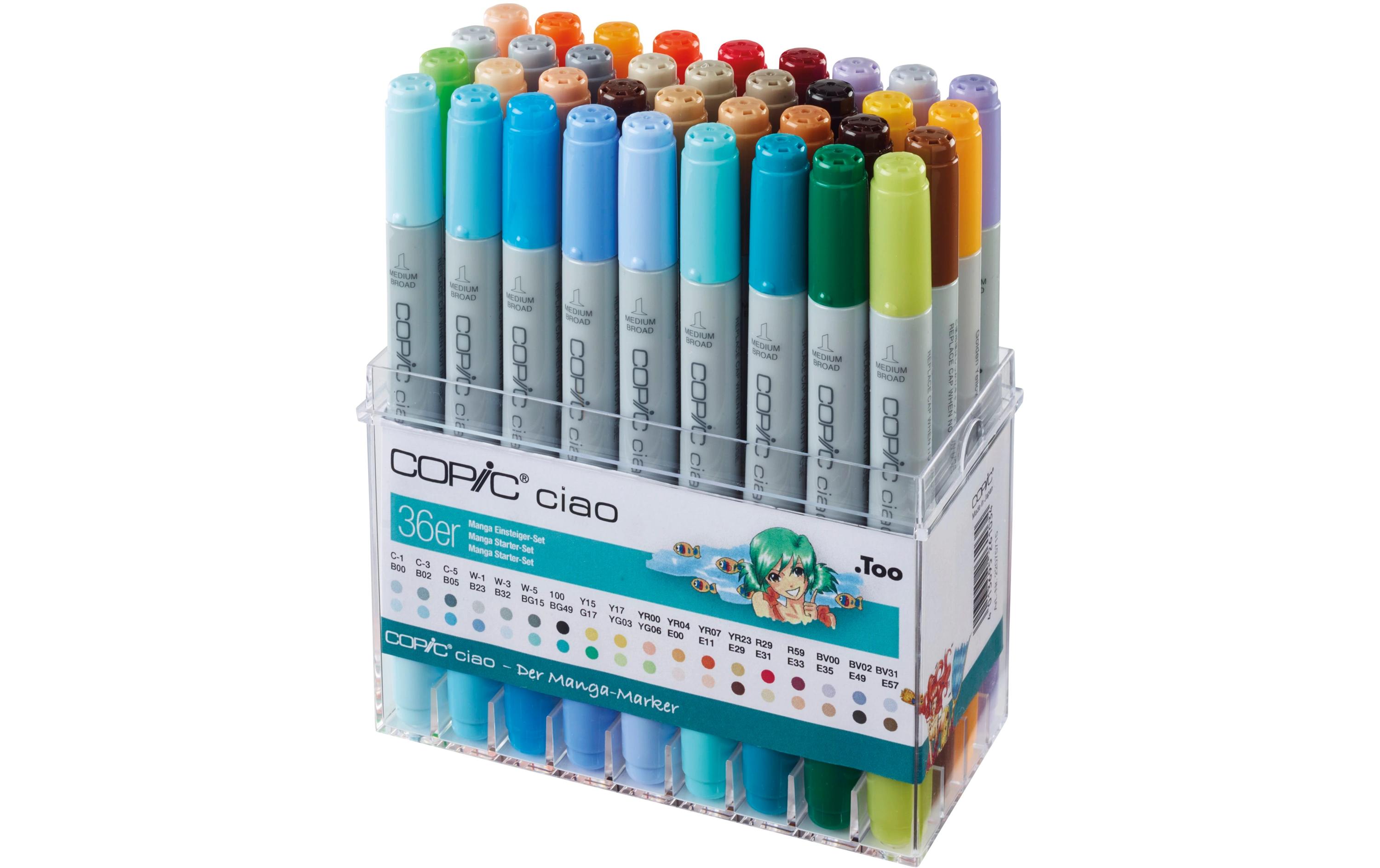Grafikmarker Ciao 36er Manga-Set<br>Grafikmarker für Einsteiger