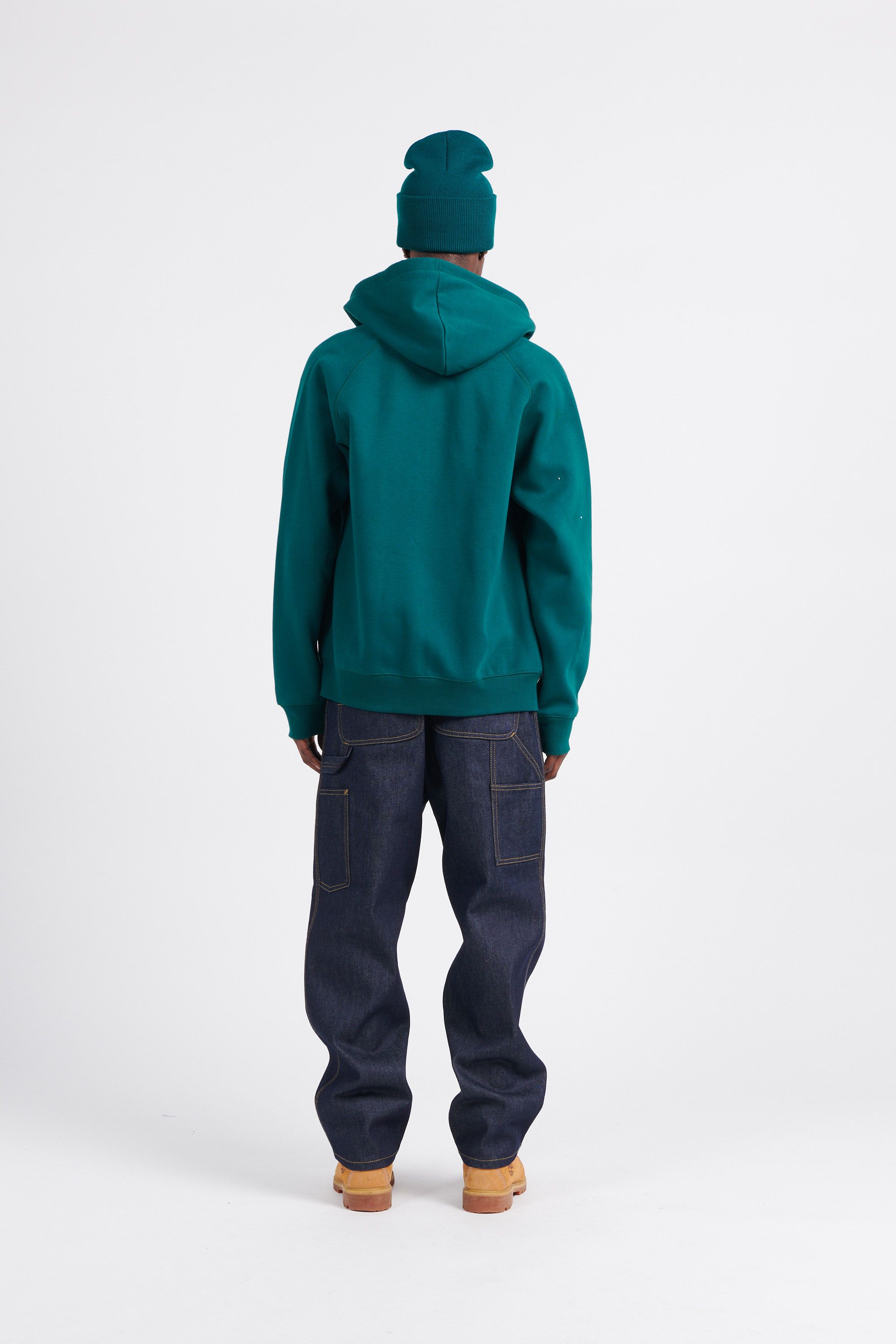 CARHARTT WIP Hoodie zippé Hooded Chase Jacket Vert