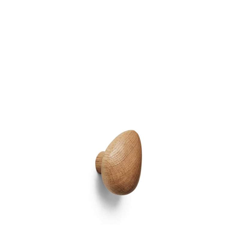 Ferm Living Cairn haken set van 2 donkerbruin