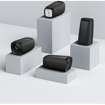 Eufy zwarte siliconehoes voor Eufycam 3 duo-pack