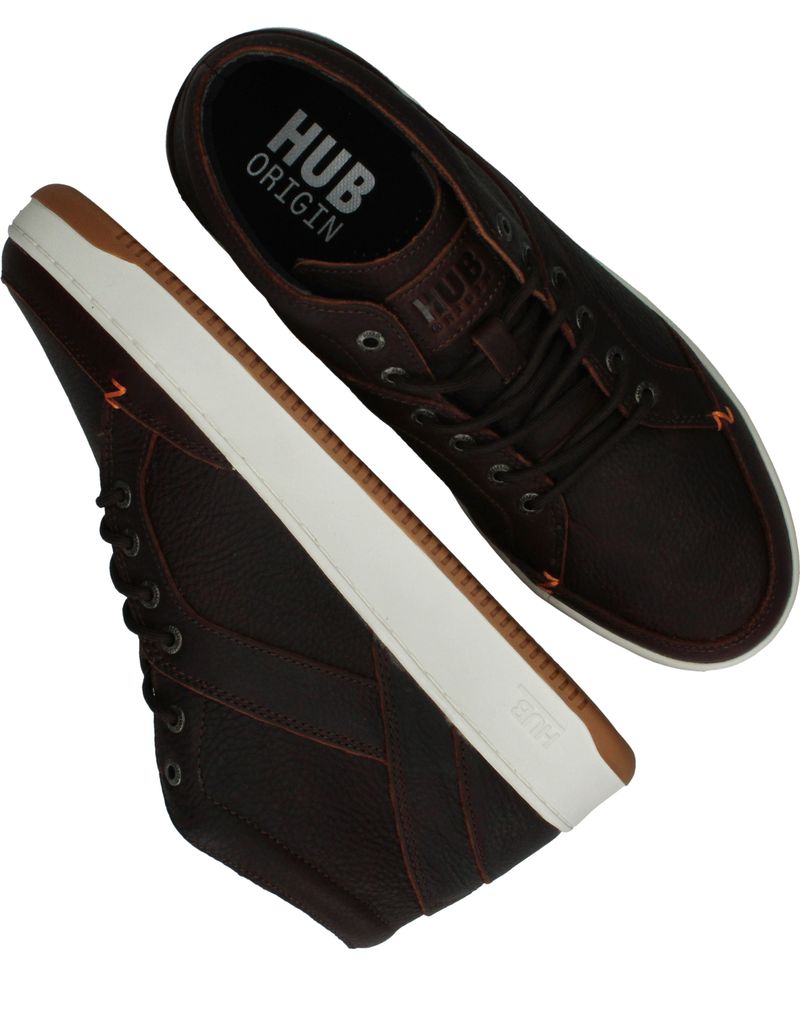 HUB Kingston Sneakers Bruin Heren