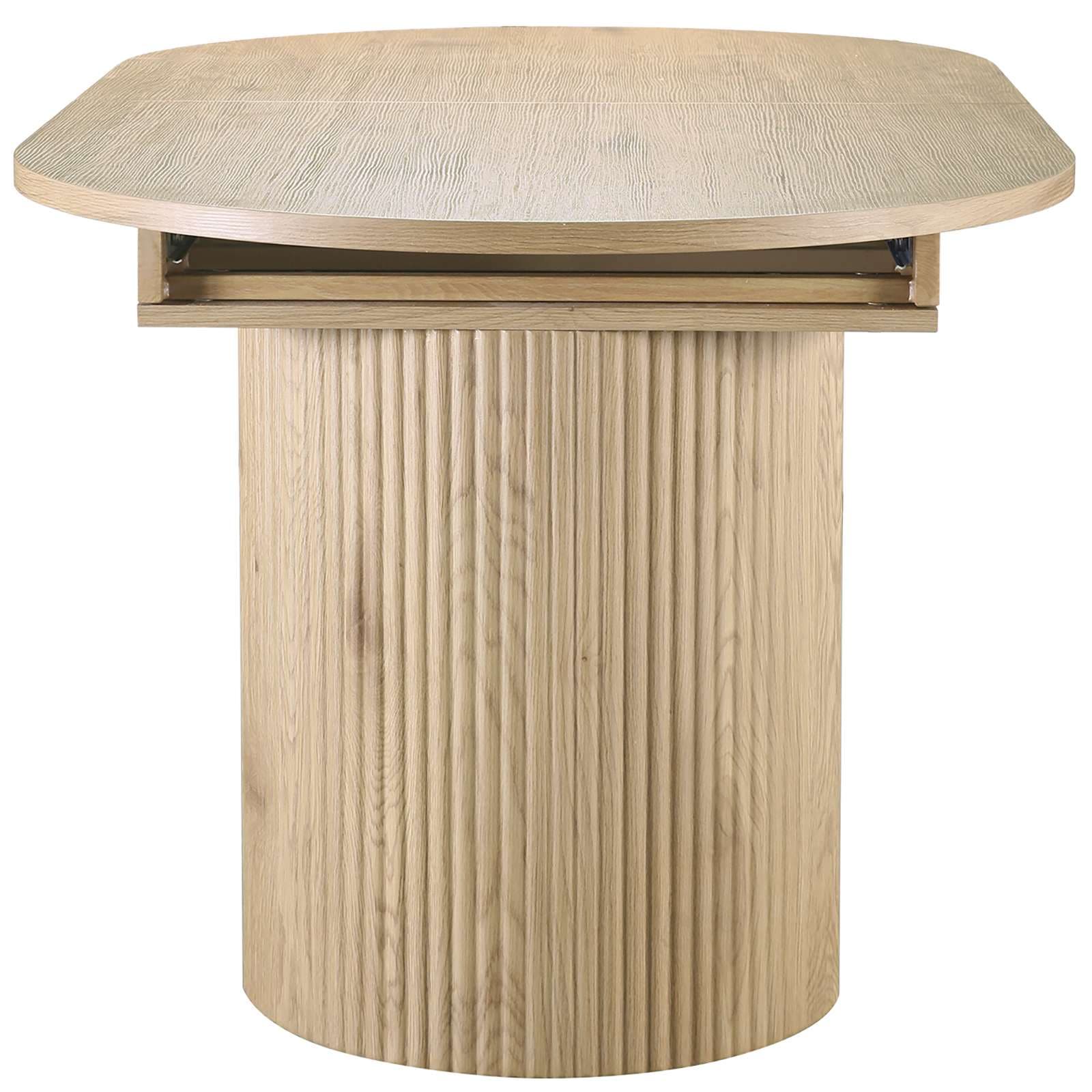 Home affaire Esstisch »Gartempe« ausziehbar 160-210 cm, Synchronauszug, inkl Einlegeplatte, Breite 90cm