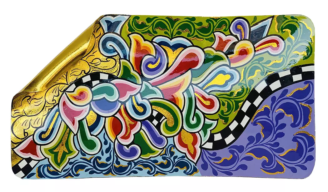 Deko-Schale Wave 32,5 x 16,5 cm