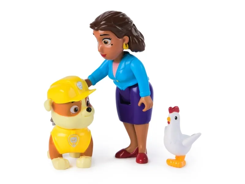 Paw Patrol Hero Pup - Mayor Goodway & Rubble