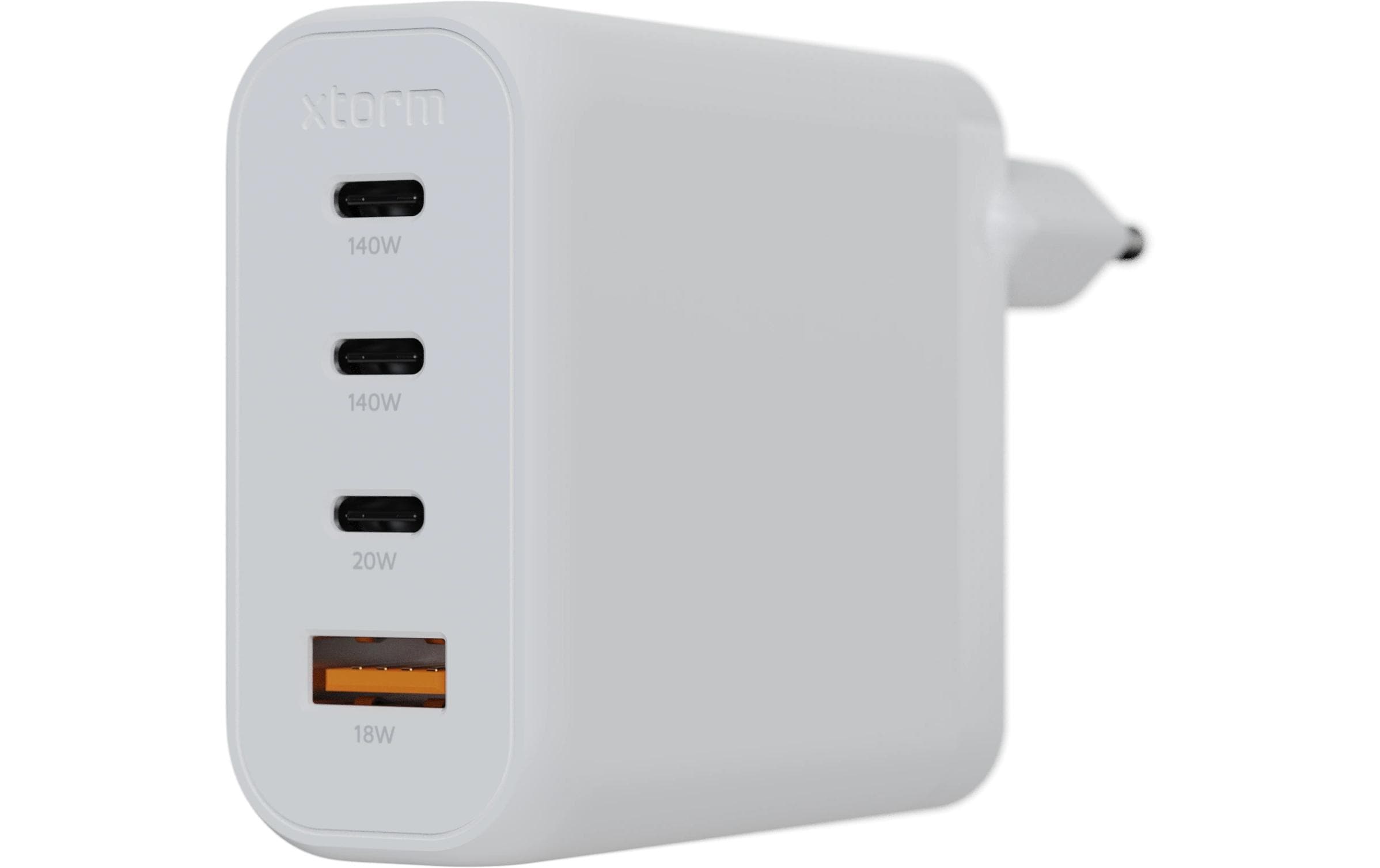 USB-Wandladegerät XEC140Schnellladefähiges Ladegerät mit USB-C & USB-A