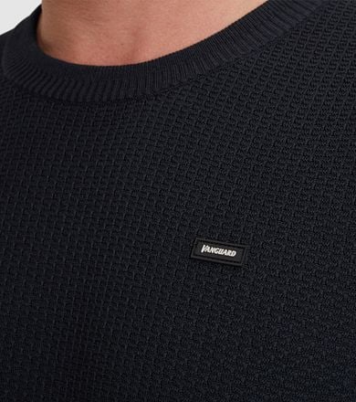 Vanguard T-Shirt Structuur Navy VTSS2502508-5281 kopen