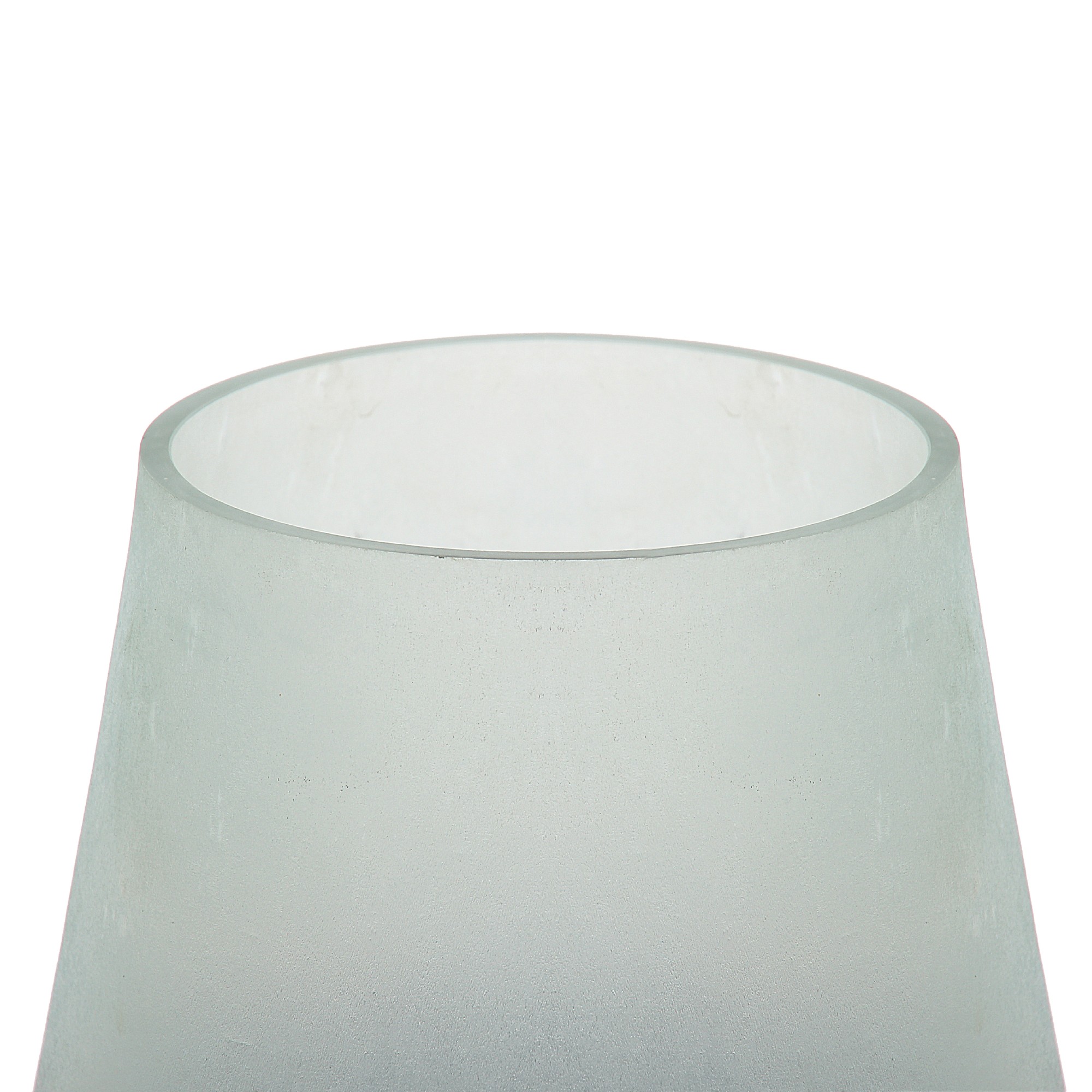 Windlicht 'Ocean', antik silber, weiß, Ø 13 cm, H 15 cm von fischer's lagerhaus