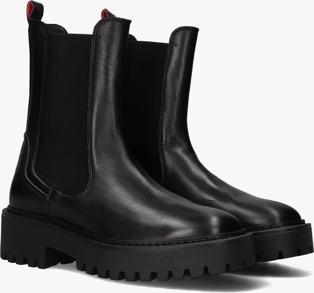 HABOOB zwarte haboob chelsea boots p7340