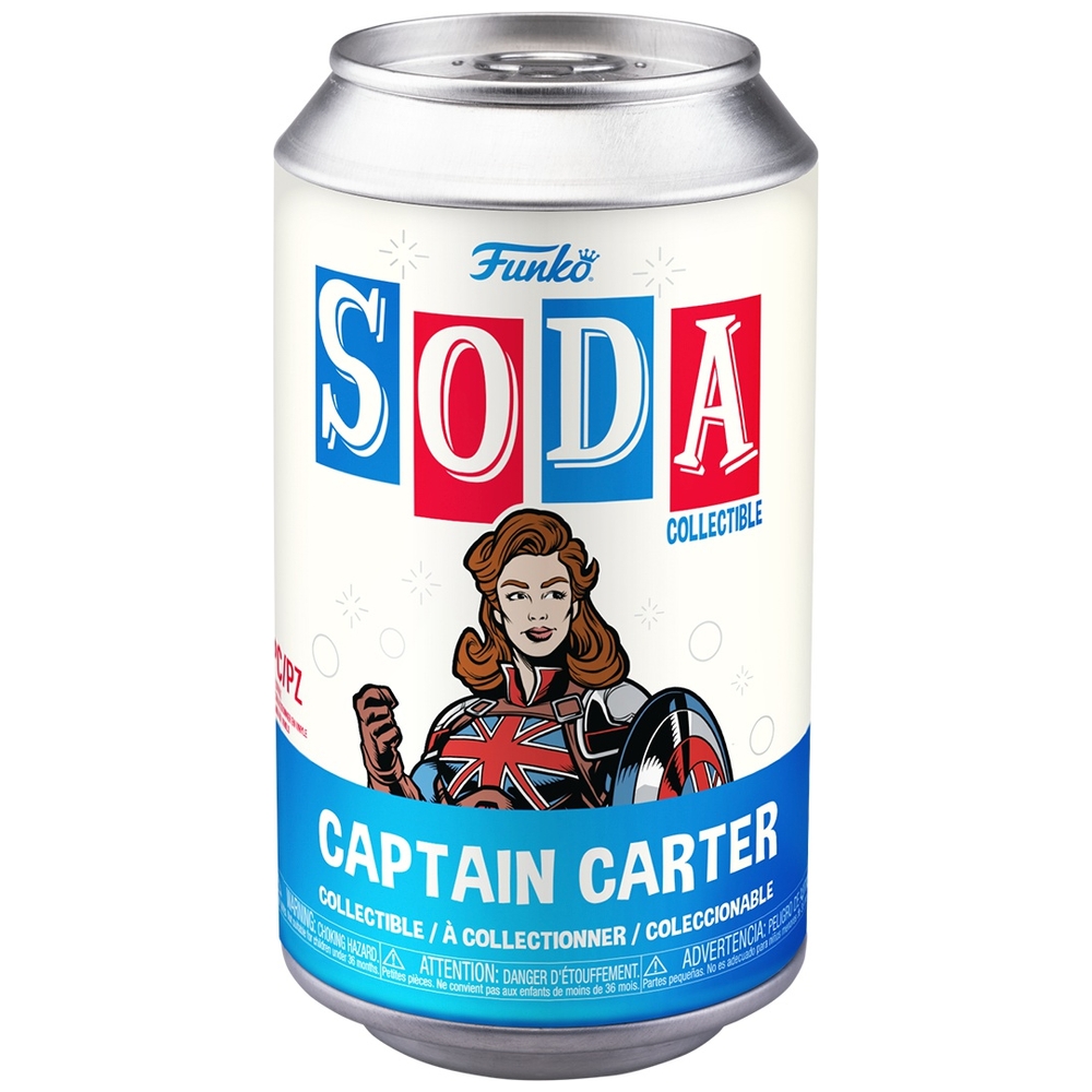 POP! Vinyl Soda: Captain Carter mit Chase
