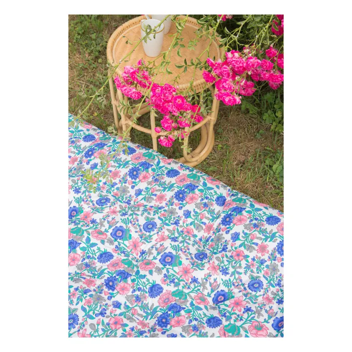 Louise Misha Matelas de sol Many en coton bio | Bleu azur