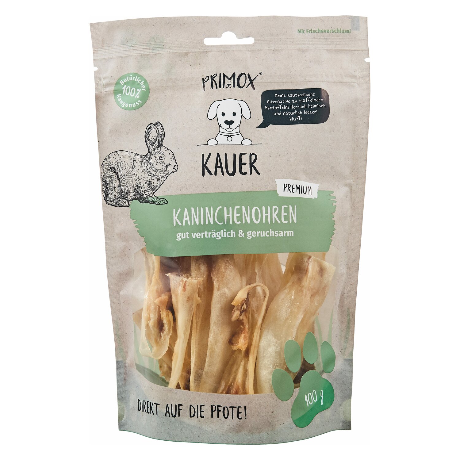 PRIMOX Kaninchenohren - 100 g