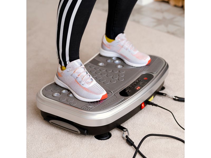 Bodi-Tek Vibrationstrainer Exercise Pro Vibrationstrainer mit 10 Programmen und 100 Intensitätsstufen