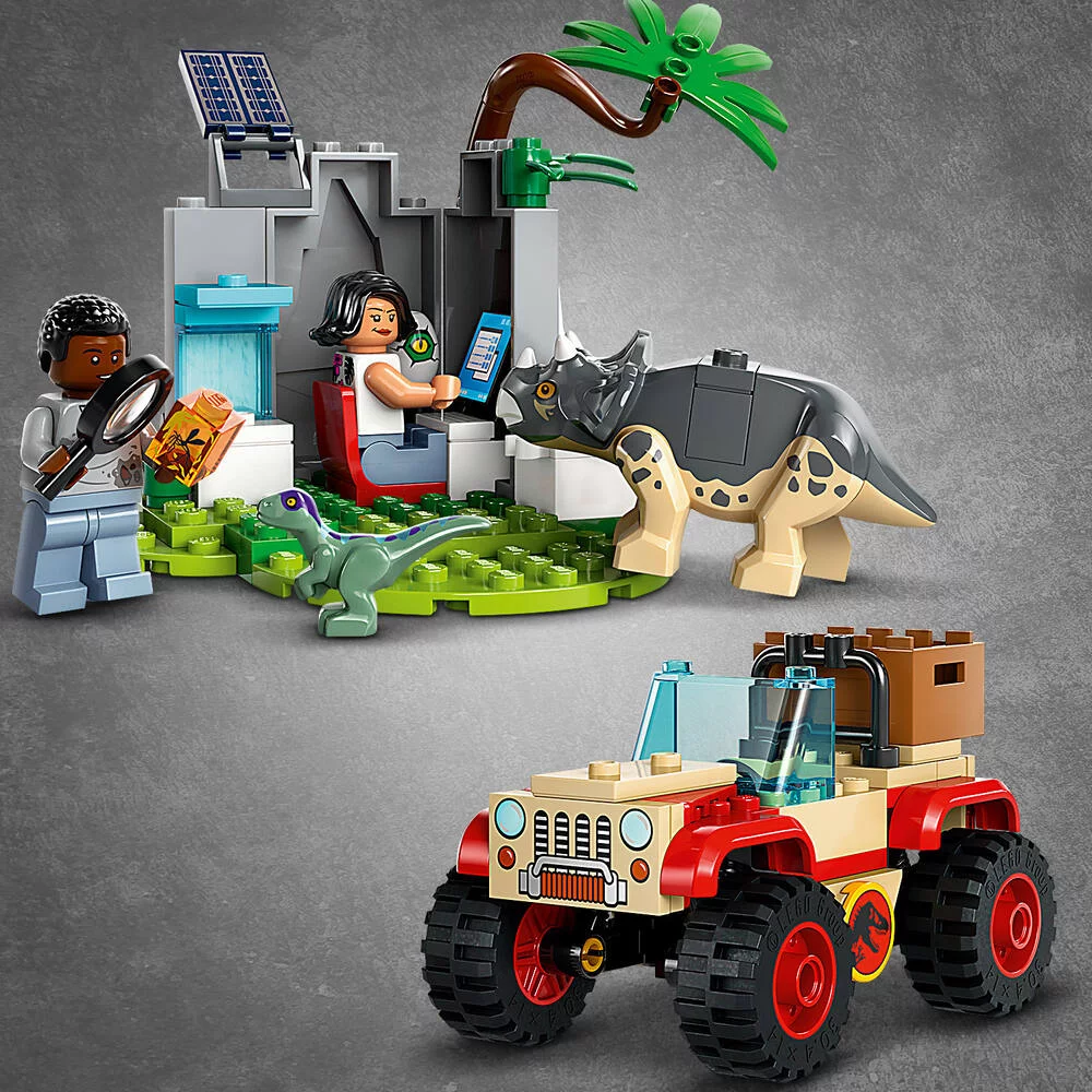 LEGO®JURASSIC WORLD™ 76963 - LE CENTRE DE SAUVETAGE DES BEBES DINOSAURES
