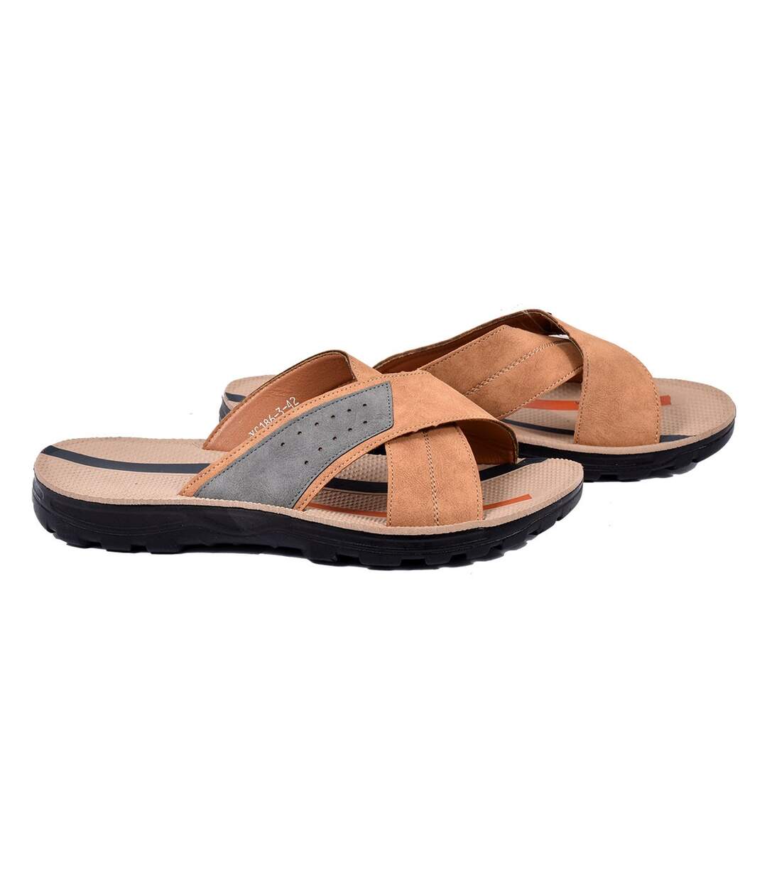 Sandales PREMIUM ouvertes XG186 CAMEL