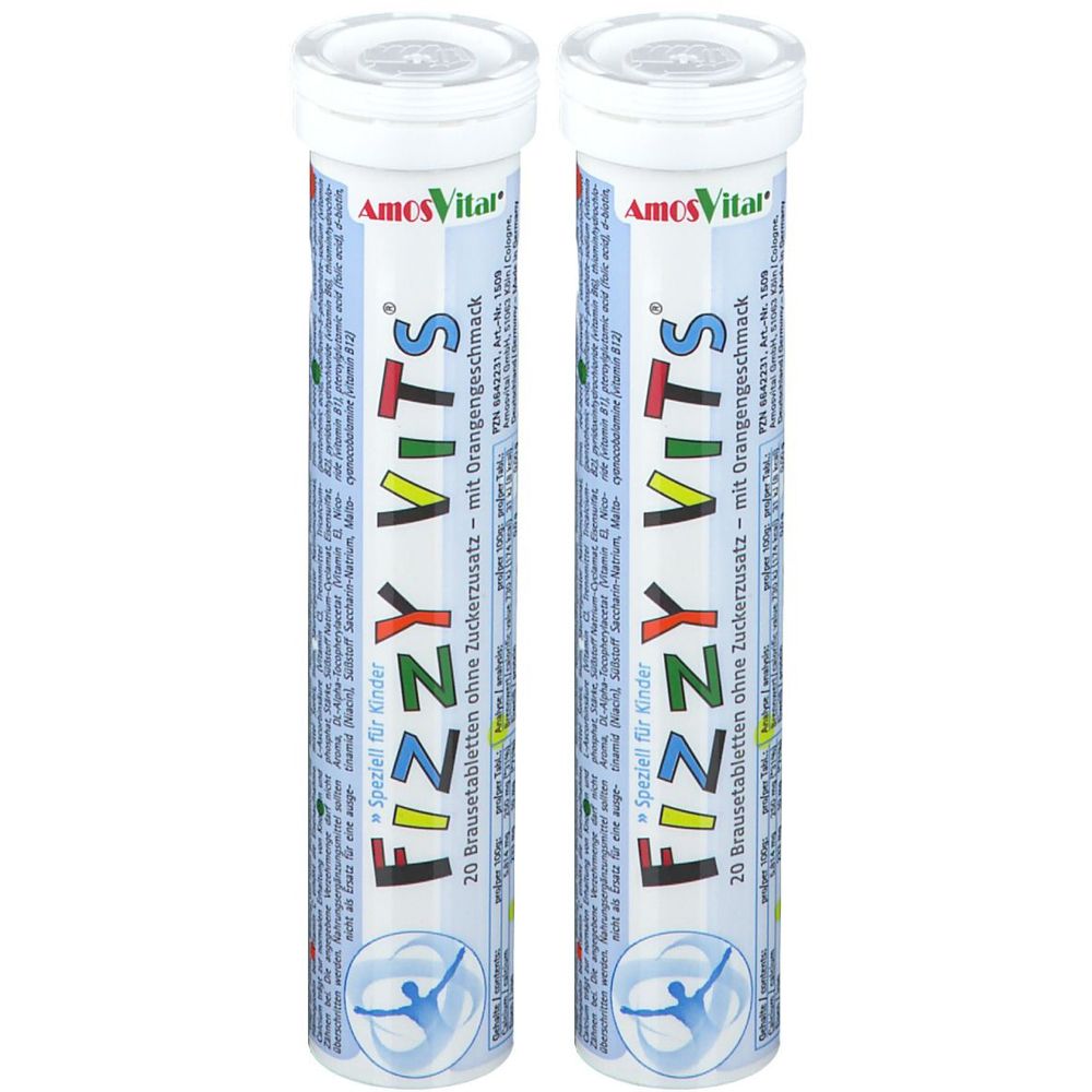 AmosVital® Fizzy Vits für Kinder