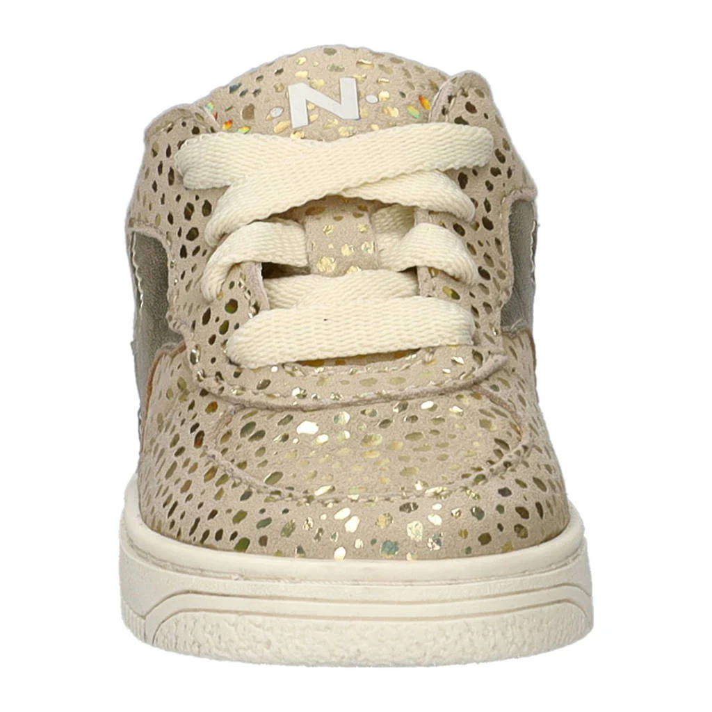 Nelson Kids suède sneakers beige