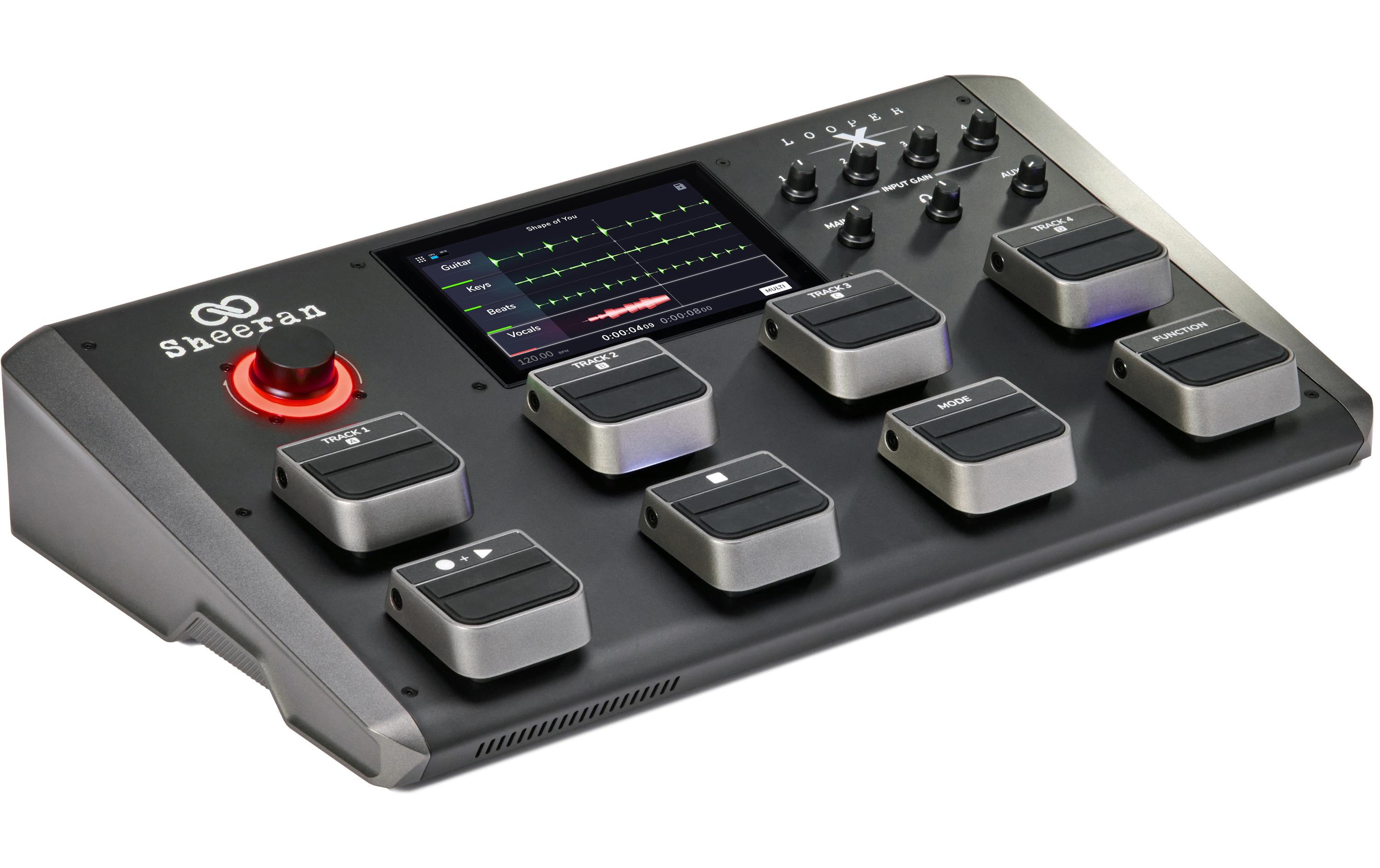 Pedal LOOPER X<br>Mehrspurige Looper-Workstation