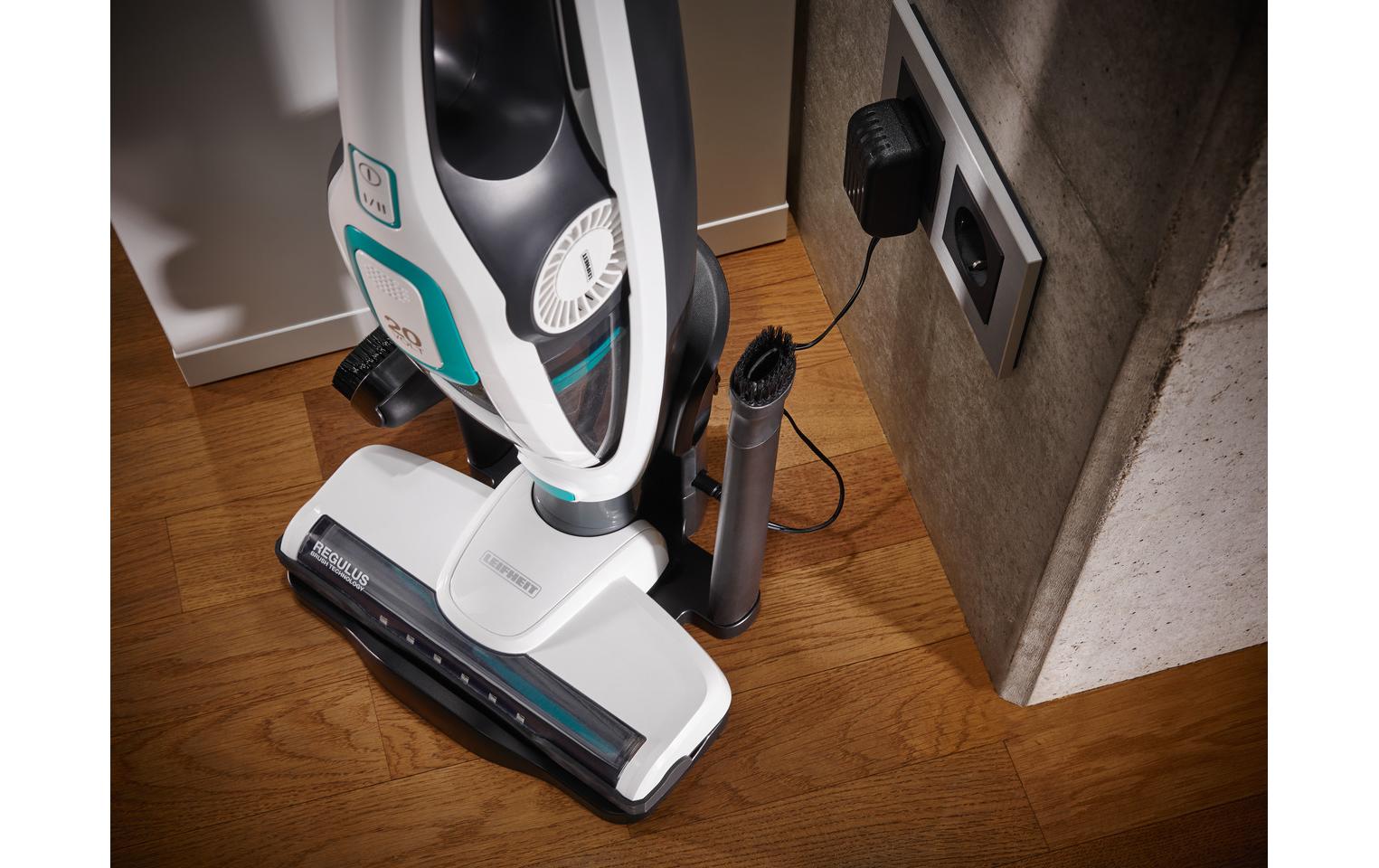 Akku-Hand- und Stielsauger Regulus PowerVac 2in1 Weiss<br>Kabelloser Staubsauger